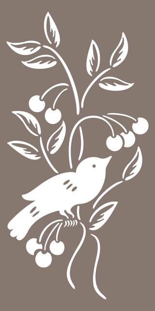 Интересный макет Векторный макет садового экрана для лазерной резки