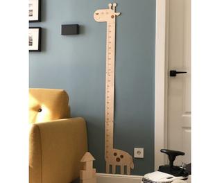Интересный макет Гираф  ростомер для детей макет для лазерной резки