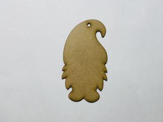 Интересный макет Деревянный гном для лазерной резки макет для станка
