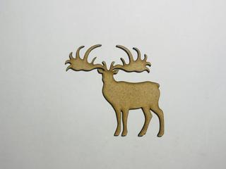 Интересный макет Деревянный макет лося для лазерной резки заготовка