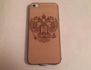 Интересный макет Деревянный чехол для iPhone 5 макет для лазерной резки