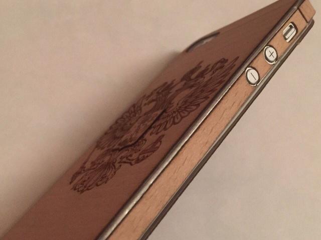 Макет Деревянный чехол для iPhone 5 макет для лазерной резки — изображение 3