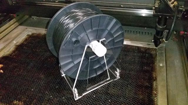 Макет Держатель для катушки с филаментом макет для лазерной резки — изображение 2