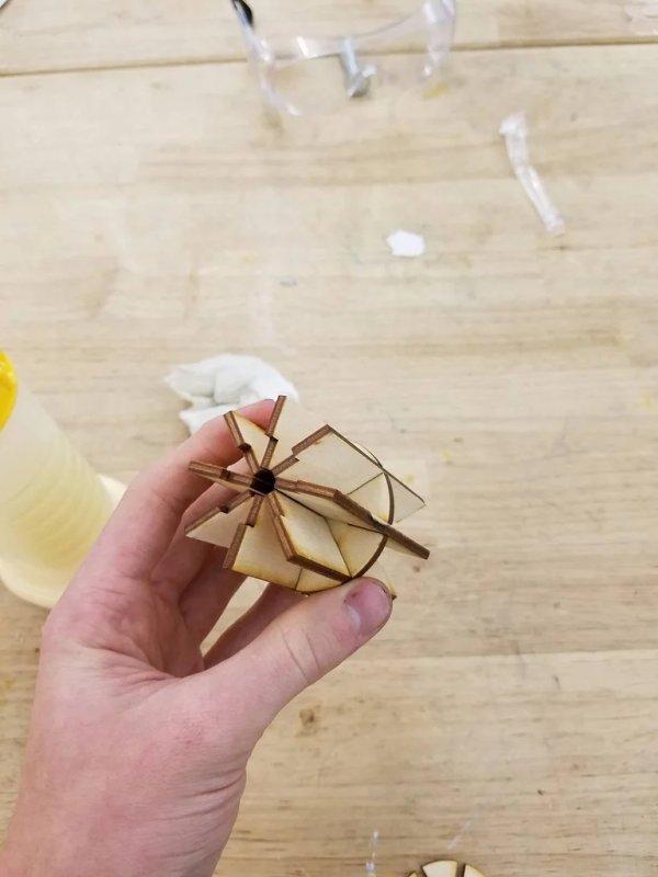 Макет Держатель для катушки 3D-принтера макет для лазерной резки — изображение 11