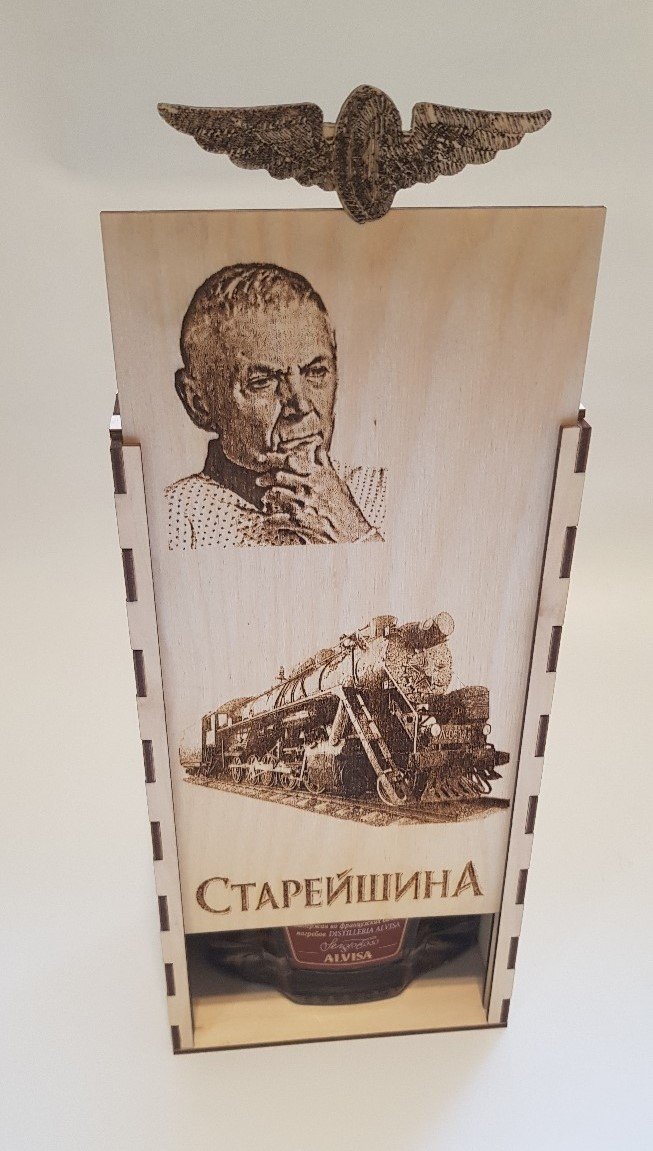Макет Индивидуальный макет подарочной коробки для лазерной резки