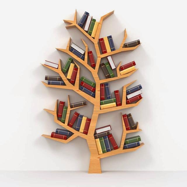 Макет Книжный шкаф модель из дерева  чертёж для станка формат dxf