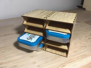 Интересный макет Коробка для конфет Altoid для лазерной резки