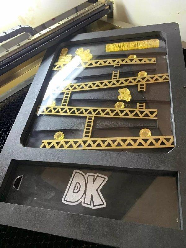 Макет Коробка для копилки в виде поросёнка Донkey Kong для лазерной резки — изображение 4