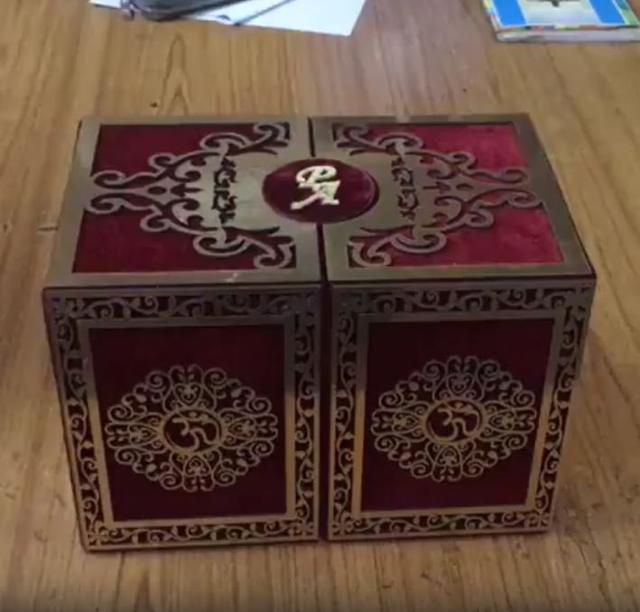 Макет Коробка для приглашений на свадьбу для лазерной резки