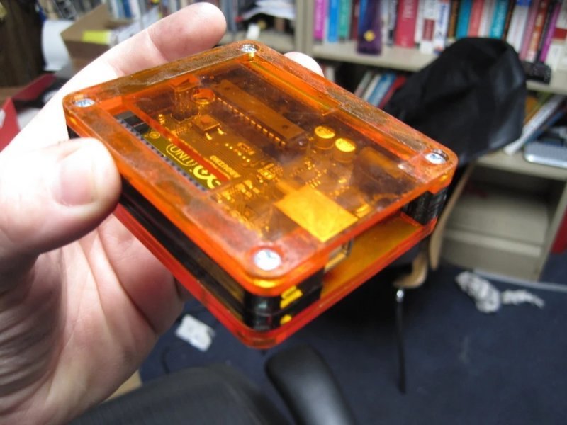 Макет Корпус для Arduino для лазерной резки вариант 2