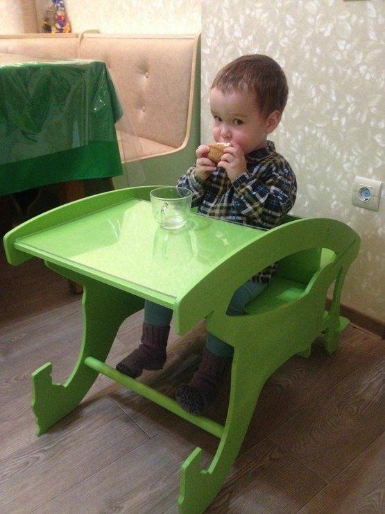 Макет Кресло-качалка в виде лошади для ребёнка для лазерной резки 10 мм — изображение 3