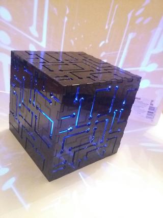 Интересный макет Кубический ночник для лазерной резки макет для станка