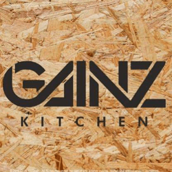 Макет Логотип для кухни Gainz health файл dxf