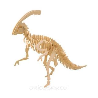 Интересный макет Макет Паразауролофа для лазерной резки формат dxf вариант 2