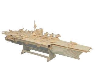 Интересный макет Макет авианосца 3D-пазла для лазерной резки формат dxf