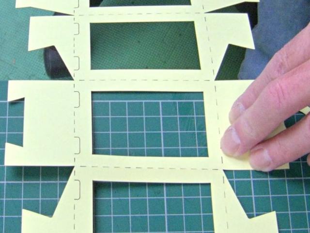 Макет Макет бумажного фонаря для лазерной резки формат dxf — изображение 6