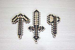 Интересный макет Макет в формате dxf для лазерной резки Minecraft