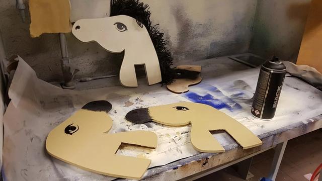 Макет Макет головы лошади для лазерной резки формат dxf — изображение 5