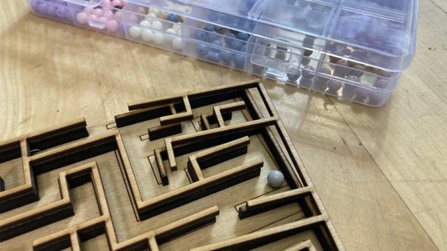 Макет Макет двухуровневого лабиринта для лазерной резки формат dxf — изображение 7