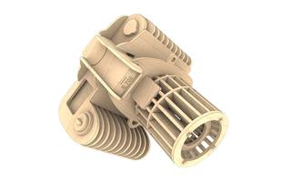 Интересный макет Макет деревянной камеры для станка формат dxf