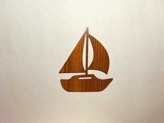 Интересный макет Макет деревянной лодки для лазерной резки