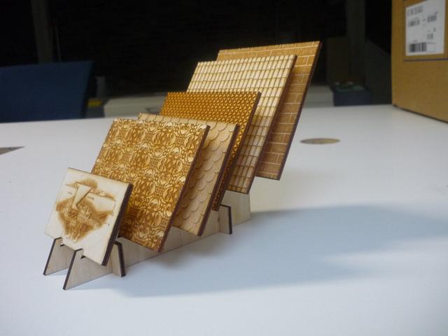 Макет Макет деревянной подставки для лазерной резки формат dxf — изображение 2
