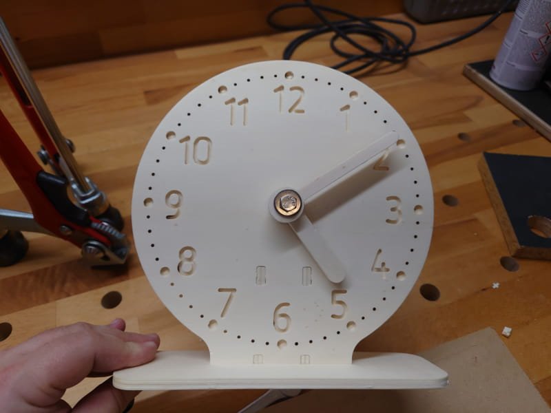 Макет Макет детских обучающих часов для лазерной резки формат dxf