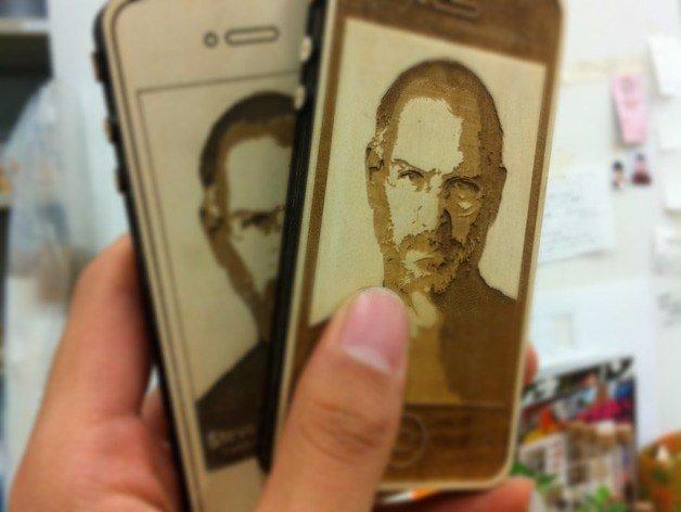 Макет Макет для лазерной гравировки iPhone для станка с ЧПУ — изображение 2