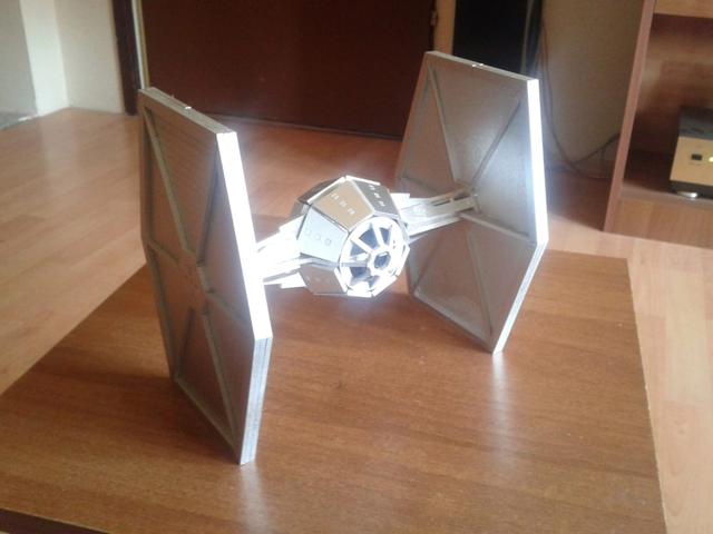Макет Макет для лазерной резки  звёздные войны истребитель Tie Fighter SVG-файл