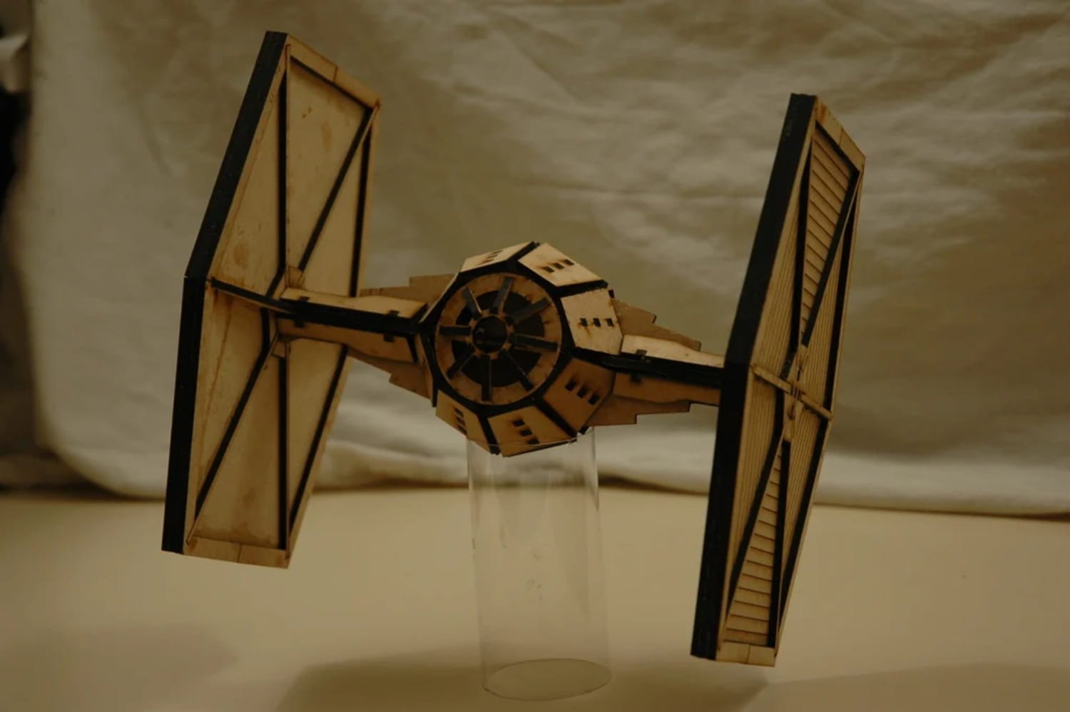 Макет Макет для лазерной резки  звёздные войны истребитель Tie Fighter SVG-файл