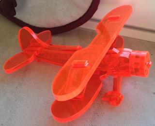 Интересный макет Макет для лазерной резки акрилового биплана Waco UPF-7 3D-пазл