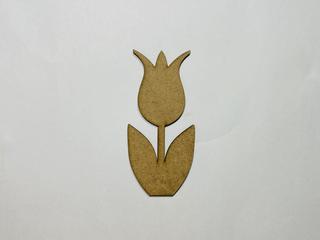 Интересный макет Макет для лазерной резки деревянный вырез тюльпана