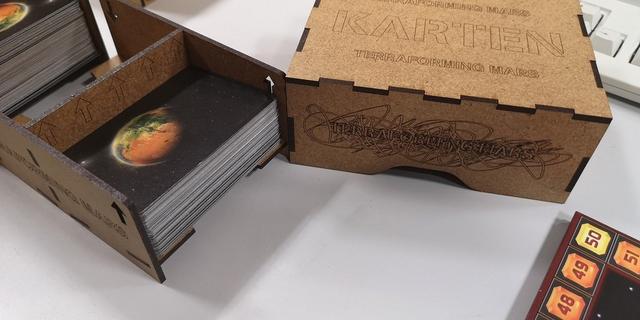 Макет Макет для лазерной резки игрового поля для настольной игры Терраформирование Марса SVG-файл — изображение 7