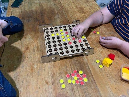 Макет Макет для лазерной резки игры Соединялки 4 формат dxf — изображение 8