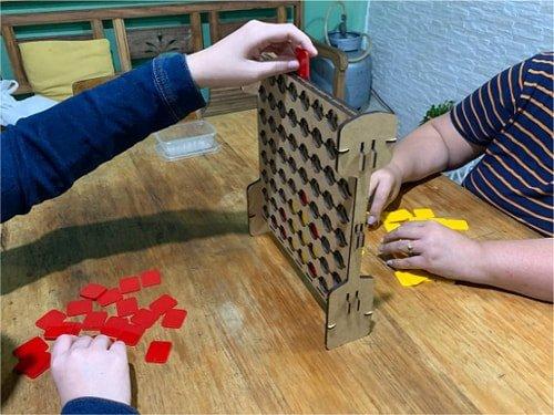Макет Макет для лазерной резки игры Соединялки 4 формат dxf — изображение 4