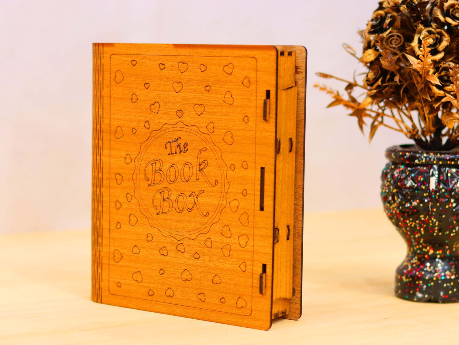 Макет Макет для лазерной резки книжной коробки