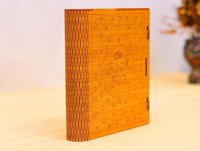 Макет Макет для лазерной резки книжной коробки — изображение 4