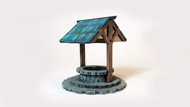 Макет Макет для лазерной резки колодца желаний формат dxf — изображение 3