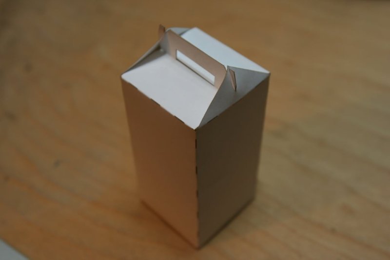 Макет Макет для лазерной резки коробка для takeout