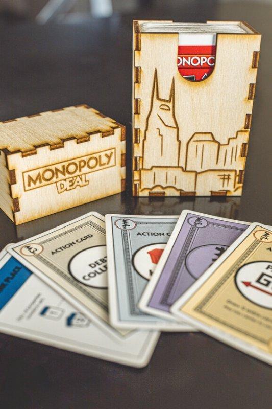 Макет Макет для лазерной резки коробки для игры в монополию Нэшвилл — изображение 1