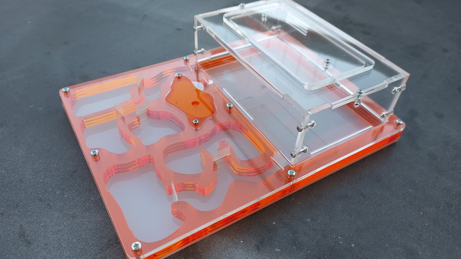 Макет Макет для лазерной резки муравьиной фермы 200x150x50 мм файл dxf