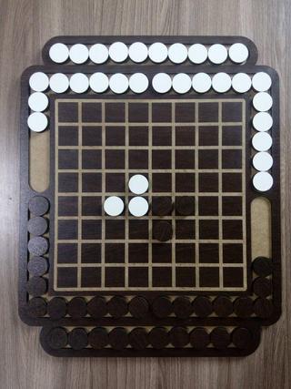 Интересный макет Макет для лазерной резки настольной игры реверси