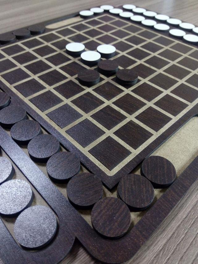 Макет Макет для лазерной резки настольной игры реверси