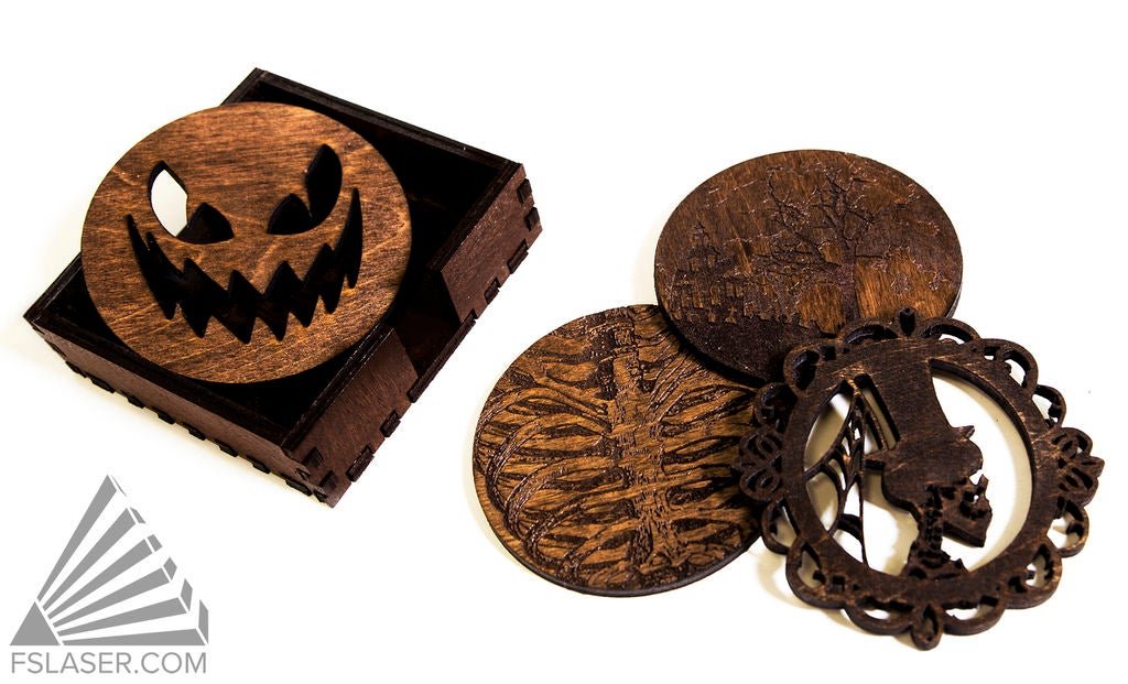 Макет Макет для лазерной резки подставки для Halloween