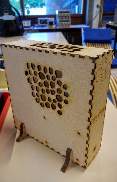 Макет Макет для лазерной резки простой коробки формата ITX — изображение 1