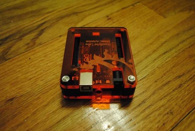 Макет Макет для лазерной резки стильного корпуса для Arduino — изображение 3