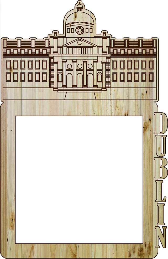 Макет Макет для лазерной резки фоторамки в формате dxf