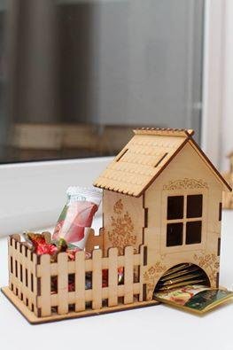 Макет Макет для лазерной резки Casinha