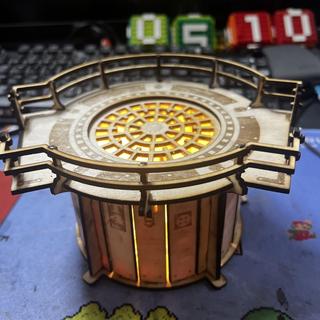 Интересный макет Макет для лазерной резки Nordgrim Rotunda