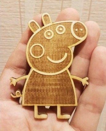 Макет Макет для лазерной резки Peppa Pig формат dxf — изображение 3